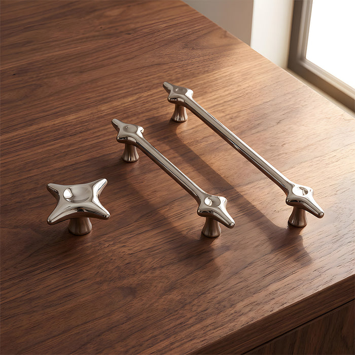 Mid-Century Starburst Cabinet Pulls & Knobs