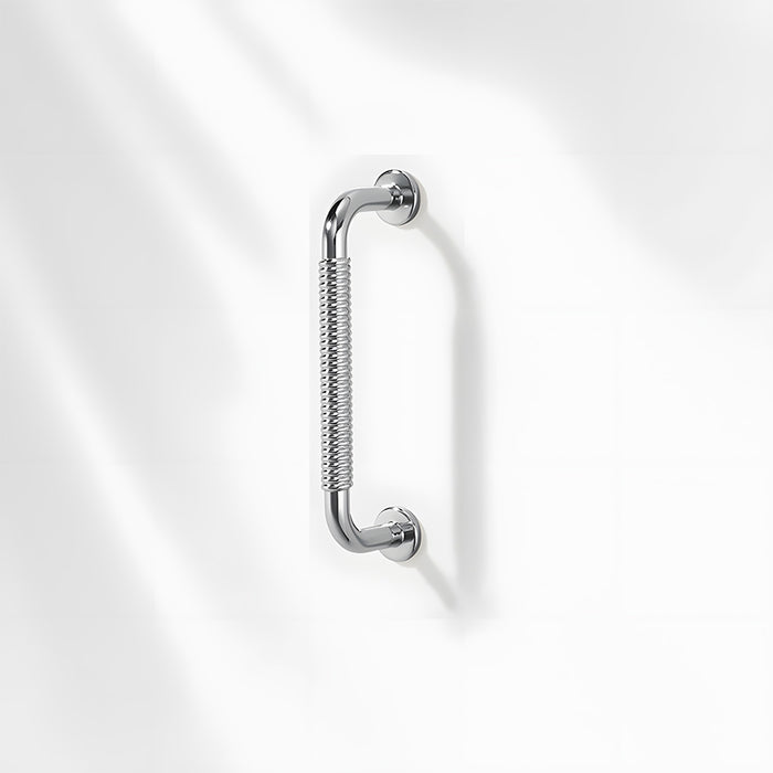 Mid-Century Zinc Alloy Cabinet Bar Handles
