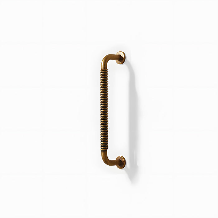 Mid-Century Zinc Alloy Cabinet Bar Handles