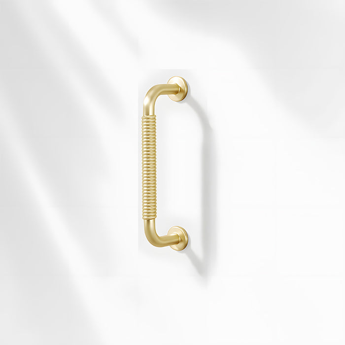 Mid-Century Zinc Alloy Cabinet Bar Handles