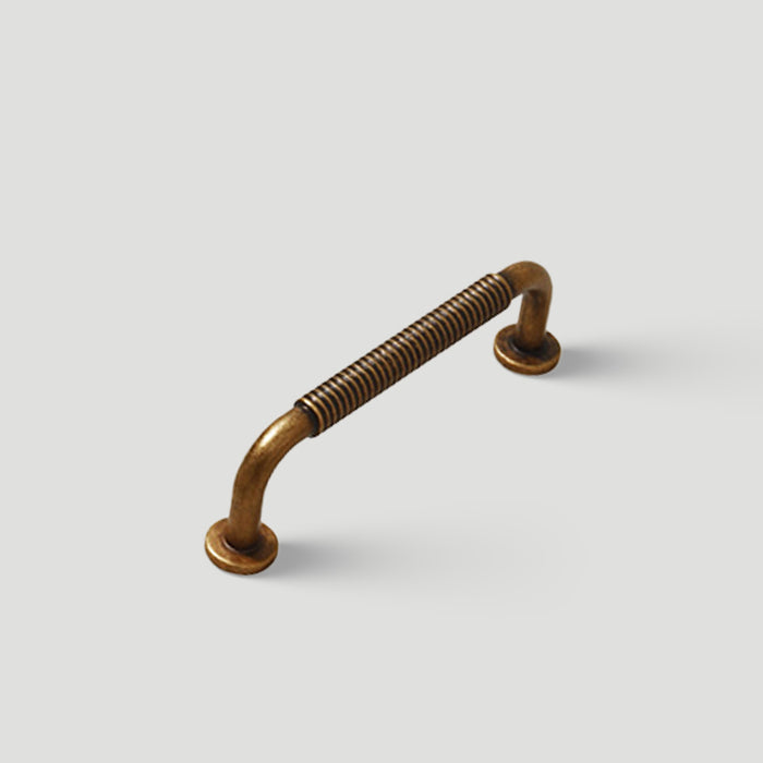 Mid-Century Zinc Alloy Cabinet Bar Handles