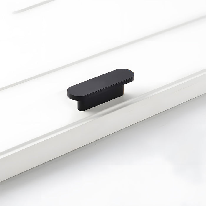 Minimalist Aluminium Alloy T-Shaped Wardrobe Door Handles