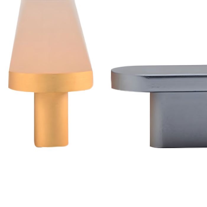 Minimalist Aluminium Alloy T-Shaped Wardrobe Door Handles
