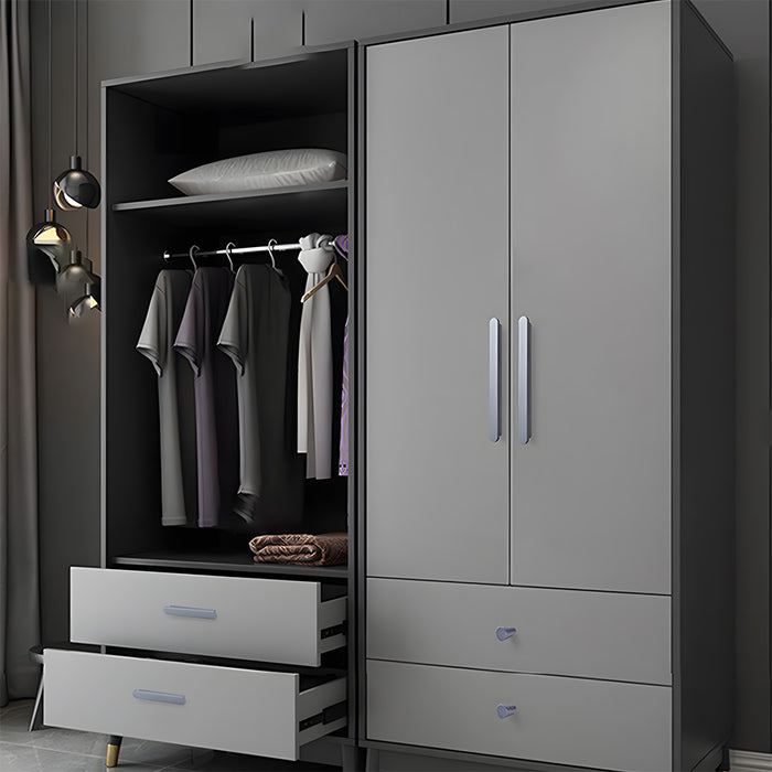 Minimalist Aluminium Alloy T-Shaped Wardrobe Door Handles