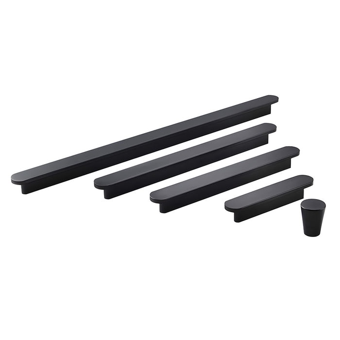 Minimalist Aluminium Alloy T-Shaped Wardrobe Door Handles
