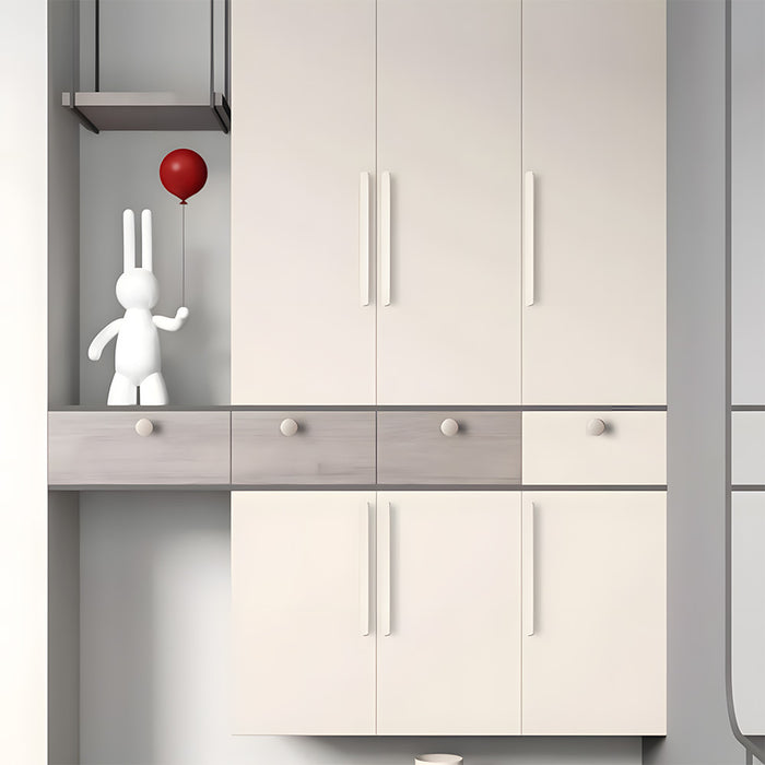 Minimalist Aluminium Cabinet Drawer Handles