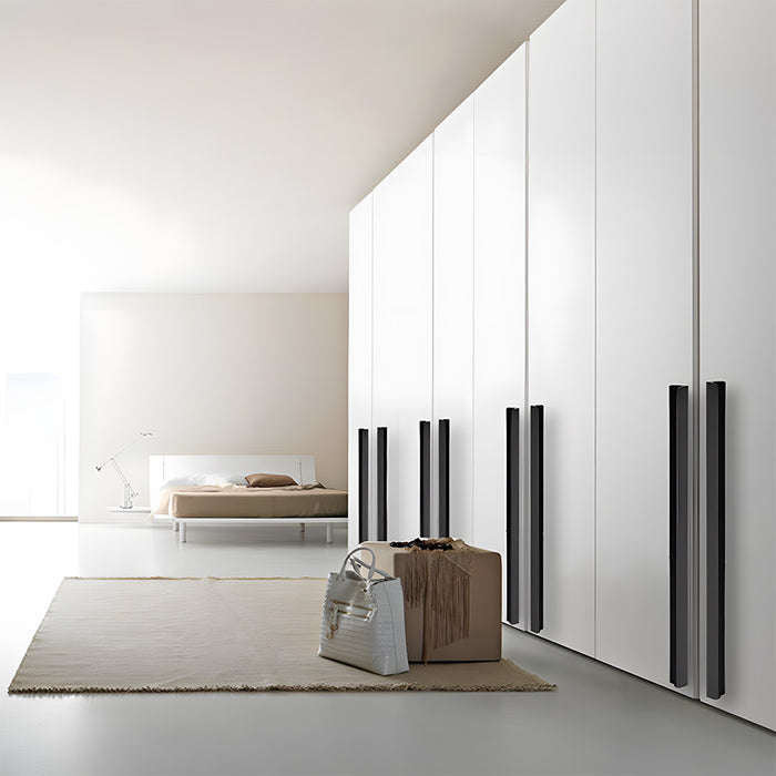 Minimalist Aluminum Alloy Finger Edge Pulls for Kitchen