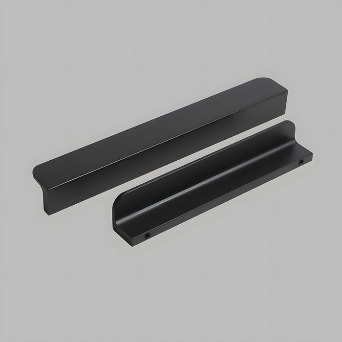 Minimalist Aluminum Alloy Finger Edge Pulls for Kitchen