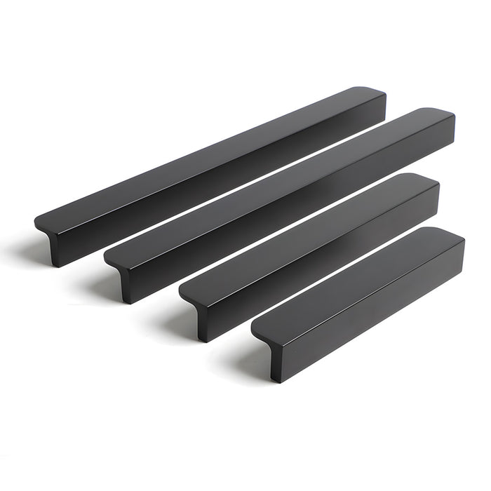 Minimalist Aluminum Alloy Finger Edge Pulls for Kitchen
