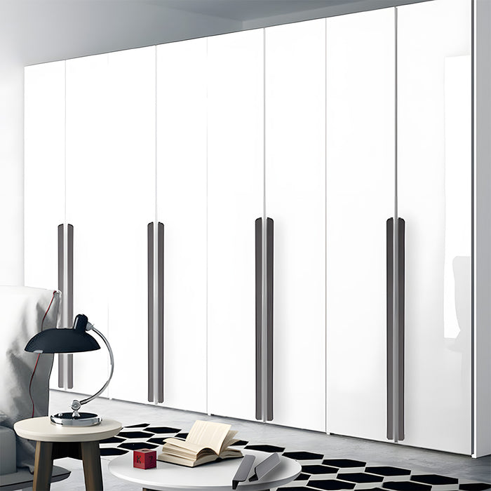 Minimalist Aluminum Alloy Finger Edge Pulls for Kitchen