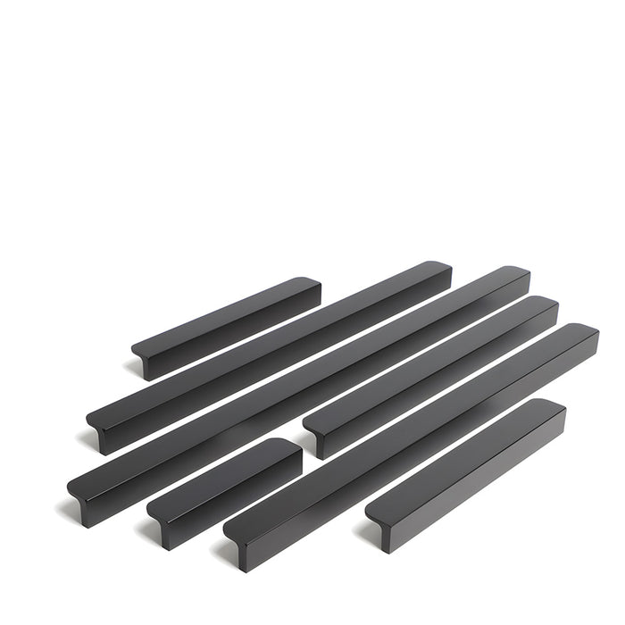 Minimalist Aluminum Alloy Finger Edge Pulls for Kitchen