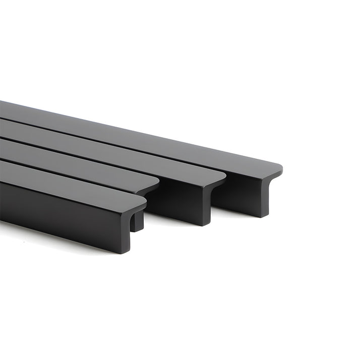 Minimalist Aluminum Alloy Finger Edge Pulls for Kitchen
