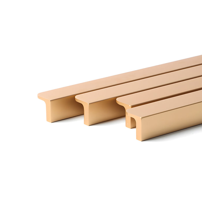 Minimalist Aluminum Alloy Finger Edge Pulls for Kitchen