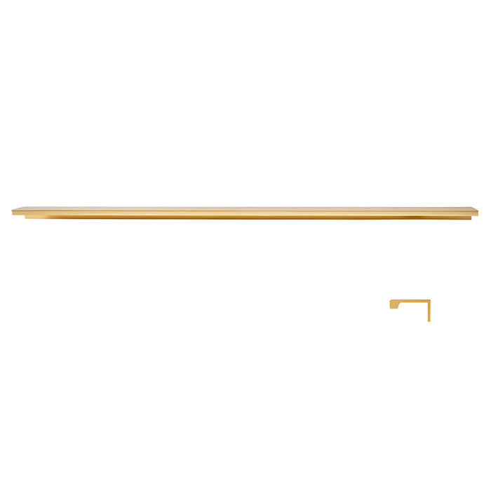 Minimalist Invisible Cabinet Edge Pulls