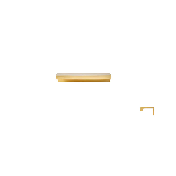 Minimalist Invisible Cabinet Edge Pulls