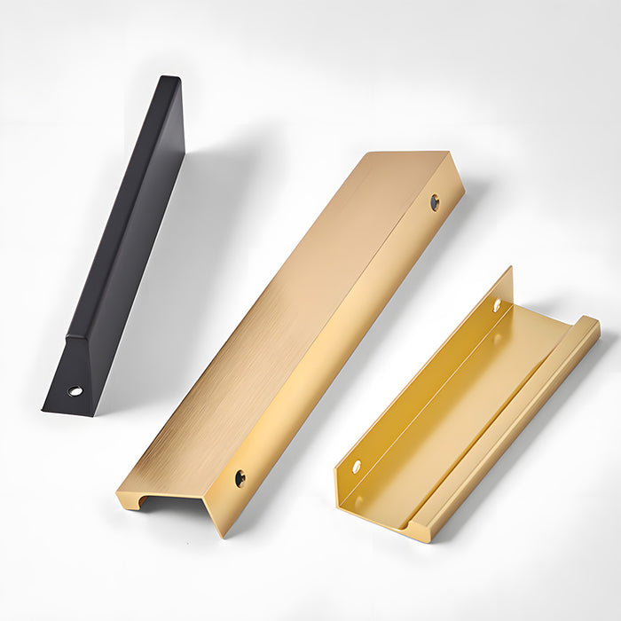 Minimalist Invisible Cabinet Edge Pulls