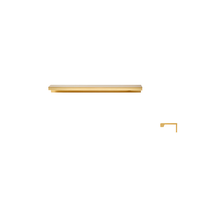 Minimalist Invisible Cabinet Edge Pulls