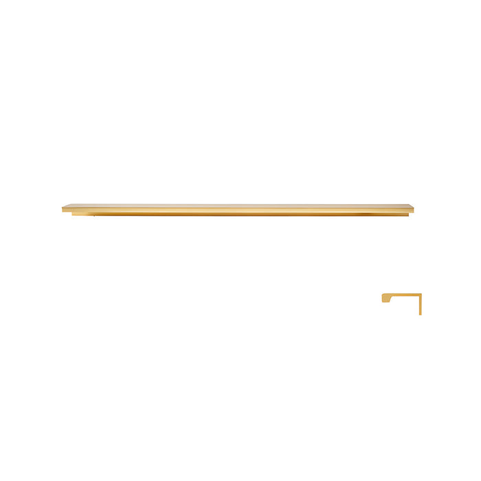 Minimalist Invisible Cabinet Edge Pulls