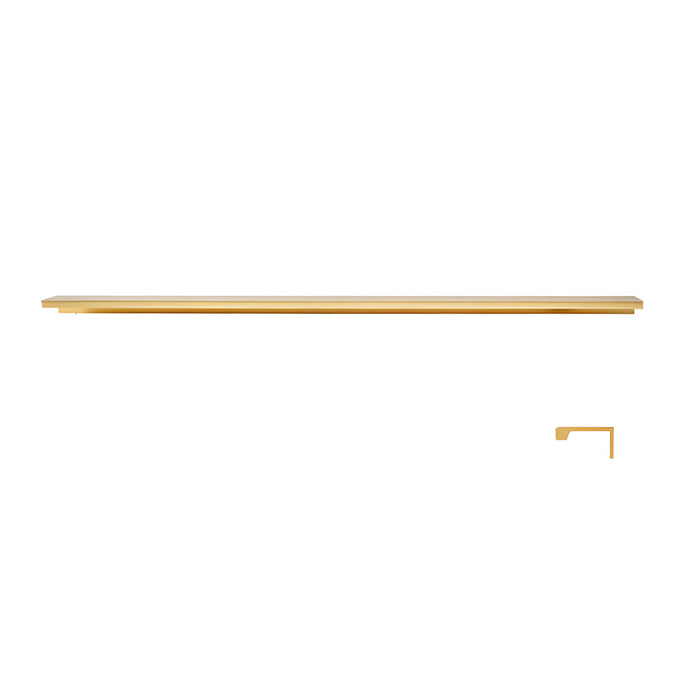 Minimalist Invisible Cabinet Edge Pulls