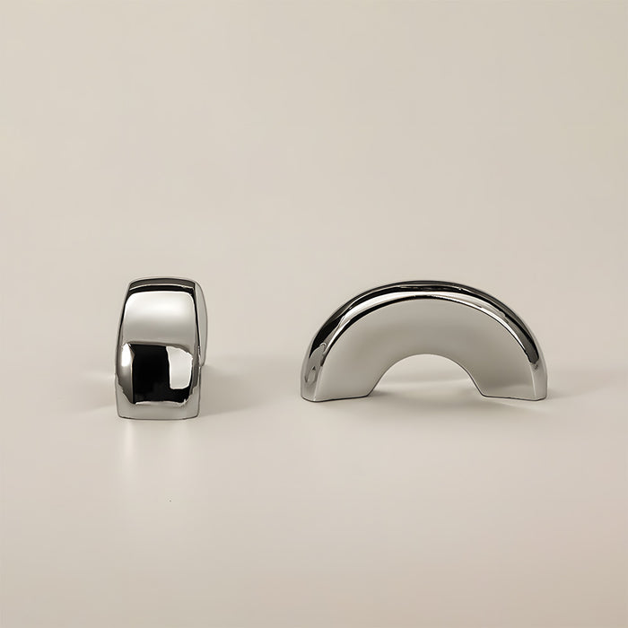 Minimalist Mid-Century Arch Cabinet Pulls