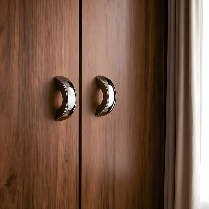 Minimalist Mid-Century Arch Cabinet Pulls