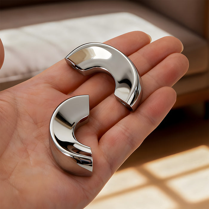 Minimalist Mid-Century Arch Cabinet Pulls