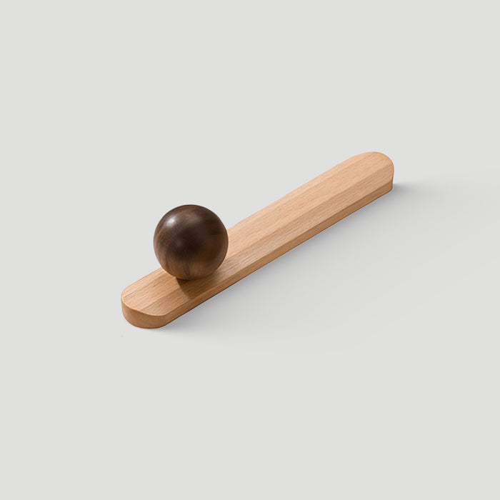 Minimalist Natural Wood Dresser Kitchen Cabinet Pulls