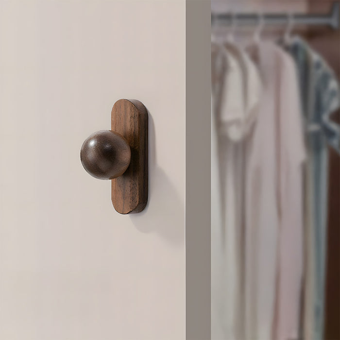 Minimalist Natural Wood Dresser Kitchen Cabinet Pulls