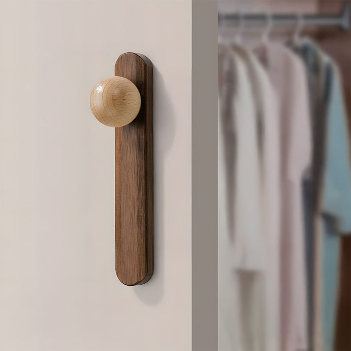 Minimalist Natural Wood Dresser Kitchen Cabinet Pulls