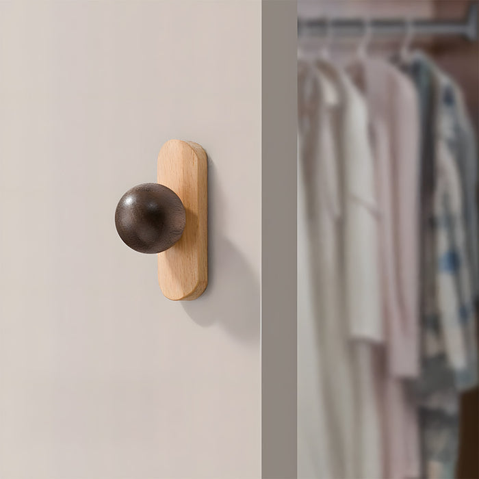 Minimalist Natural Wood Dresser Kitchen Cabinet Pulls