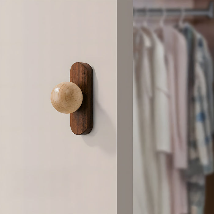 Minimalist Natural Wood Dresser Kitchen Cabinet Pulls