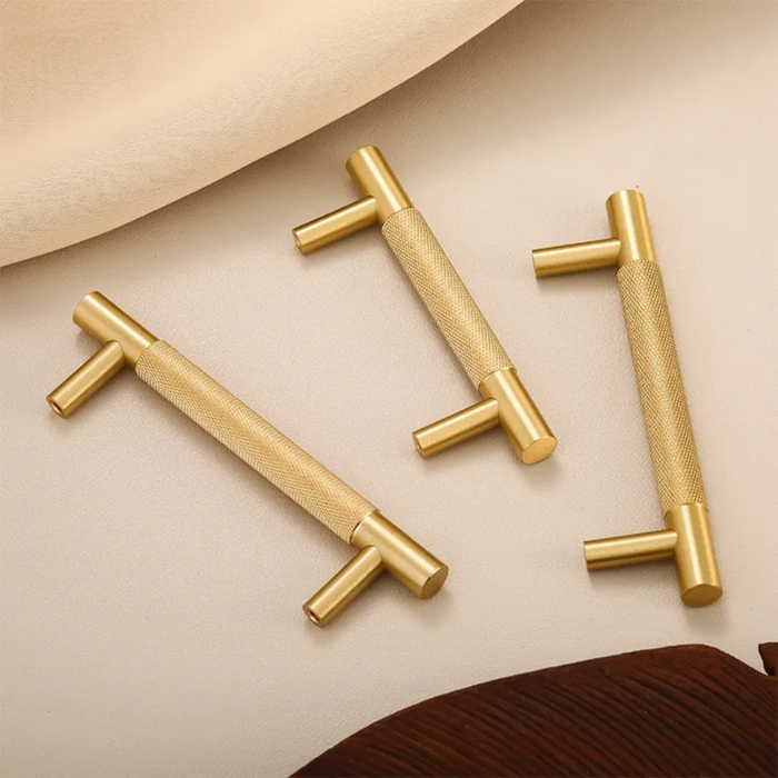 10/20 Pack Contemporary Gold Furniture Door Handles
