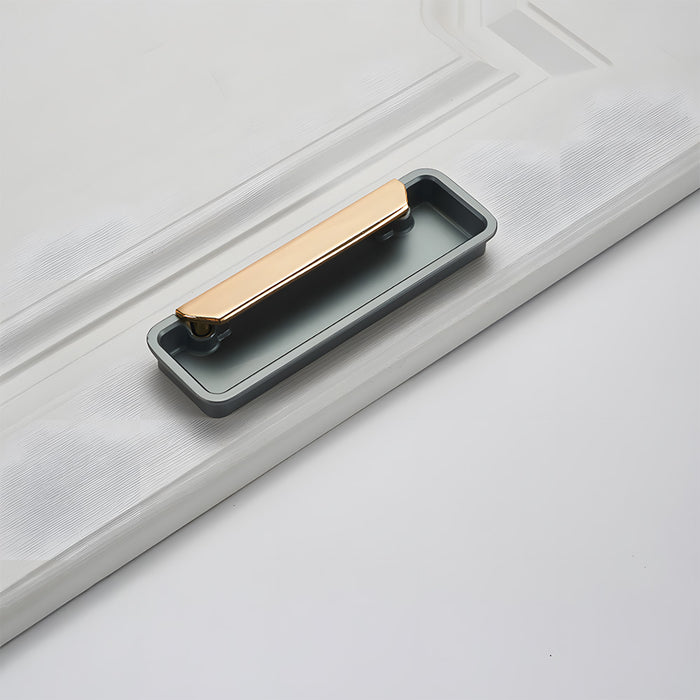 Modern Embedded Cupboard Handles Invisible Sliding Door Handles