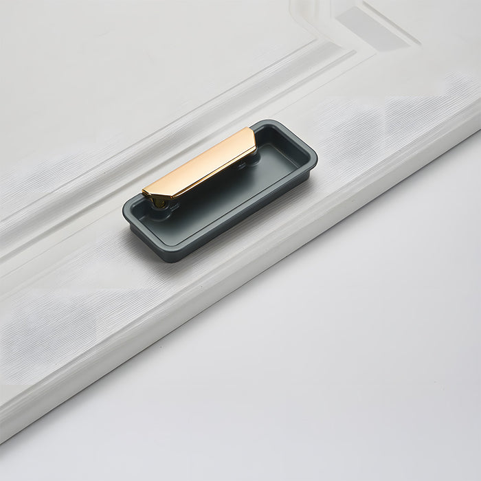 Modern Embedded Cupboard Handles Invisible Sliding Door Handles