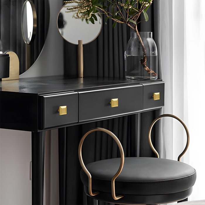 Modern Gold Brass Kitchen Cabinet Handles