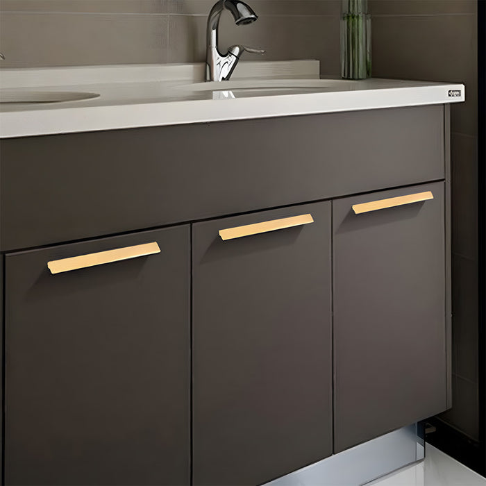 Modern Invisible Dresser Drawer Finger Edge Handles