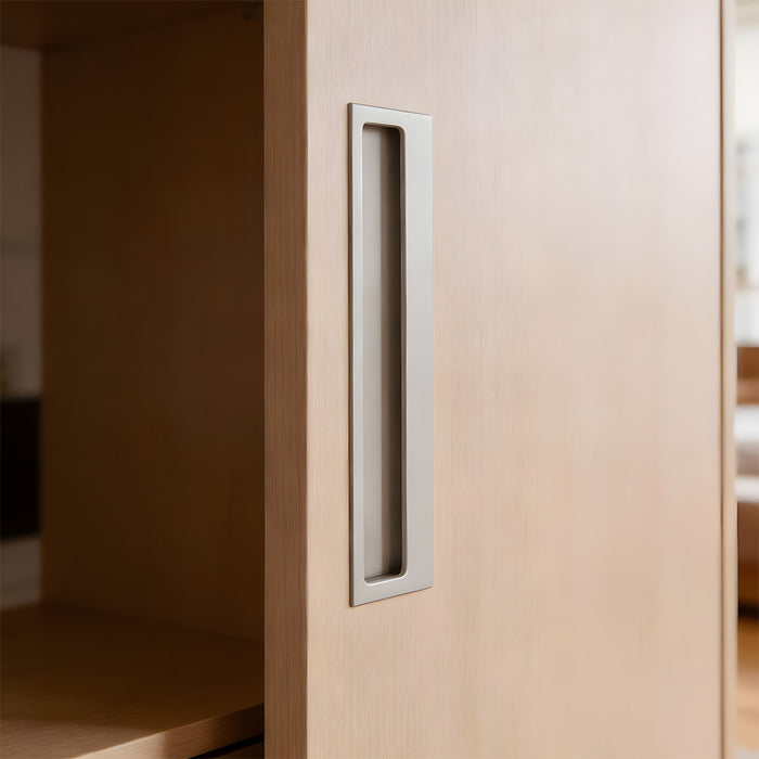 Modern Invisible Sliding Door Handles Recessed Flush Finger Pulls