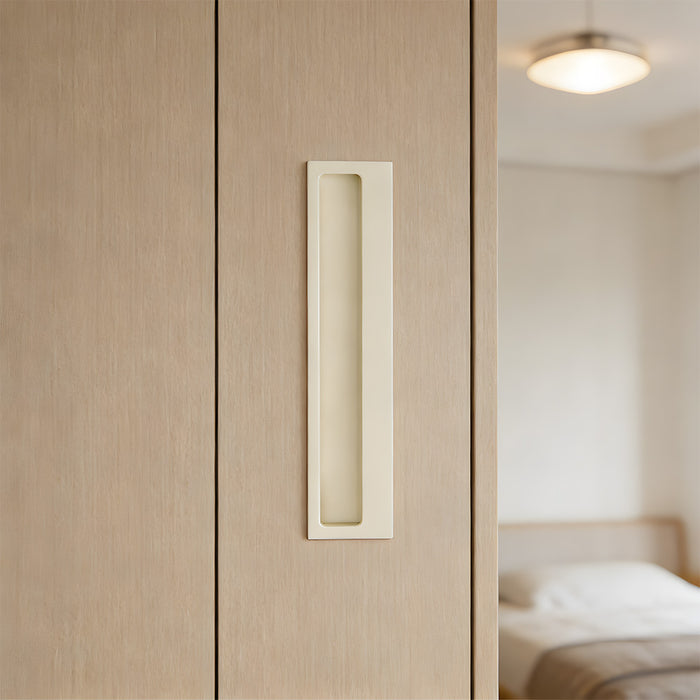 Modern Invisible Sliding Door Handles Recessed Flush Finger Pulls