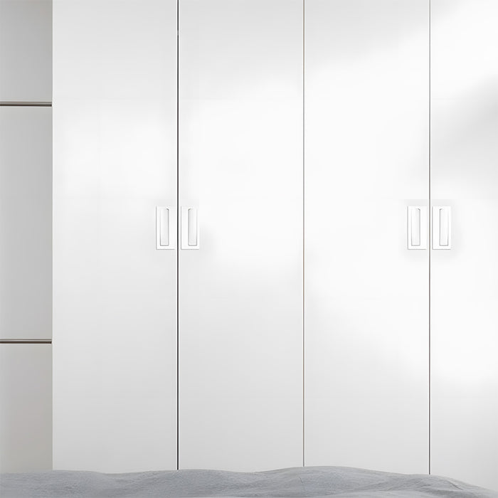 Modern Invisible Sliding Door Handles Recessed Flush Finger Pulls