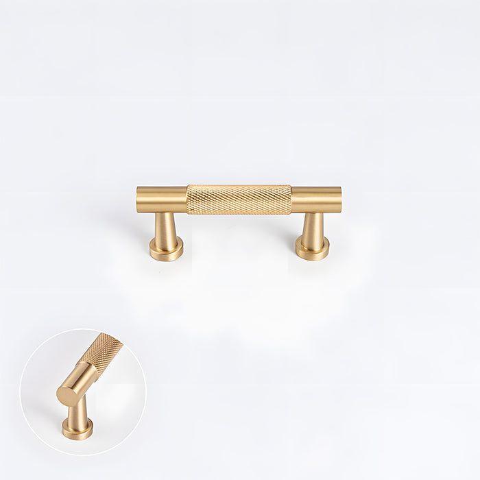 Modern Knurled Cabinet Pulls & Knobs