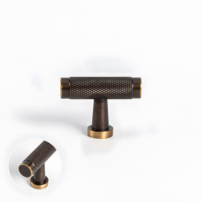 Modern Knurled Cabinet Pulls & Knobs