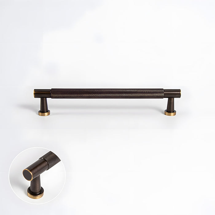 Modern Knurled Cabinet Pulls & Knobs