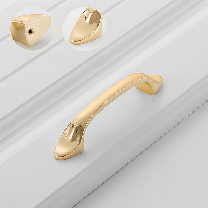 Modern Luxe Brass Drawer Pulls Kitchen Cabinet Handles