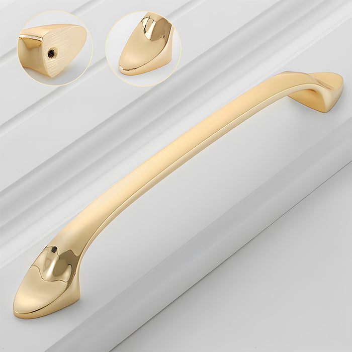 Modern Luxe Brass Drawer Pulls Kitchen Cabinet Handles