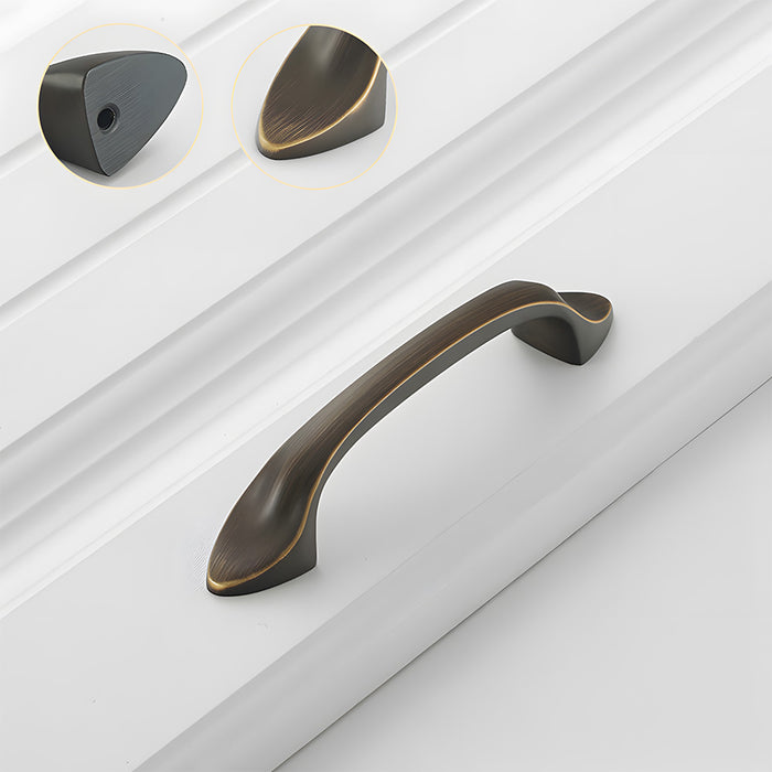 Modern Luxe Brass Drawer Pulls Kitchen Cabinet Handles