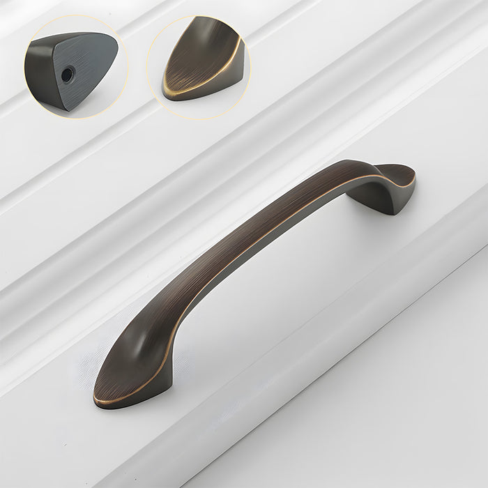 Modern Luxe Brass Drawer Pulls Kitchen Cabinet Handles