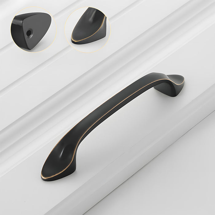 Modern Luxe Brass Drawer Pulls Kitchen Cabinet Handles