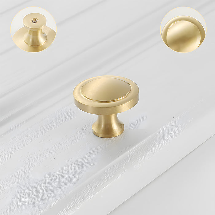 Modern Luxe Brass Drawer Pulls Kitchen Cabinet Handles