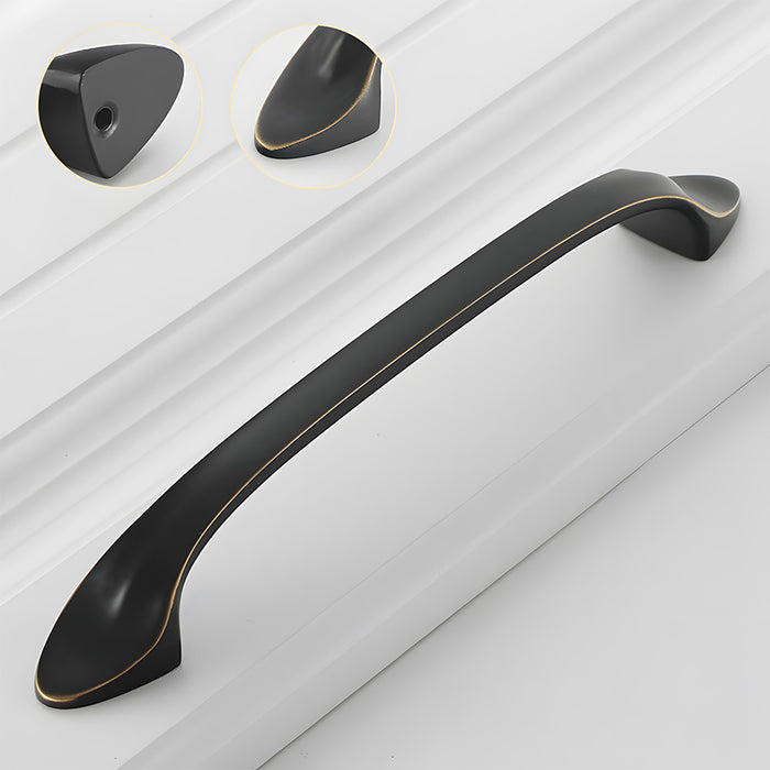 Modern Luxe Brass Drawer Pulls Kitchen Cabinet Handles