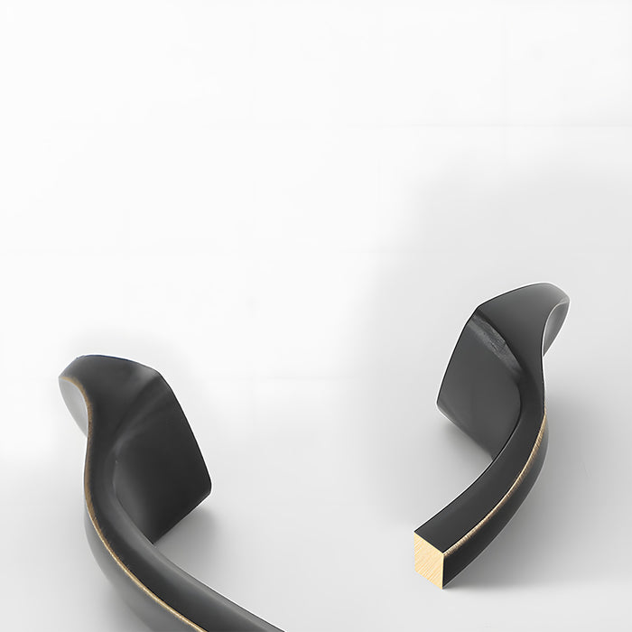 Modern Luxe Brass Drawer Pulls Kitchen Cabinet Handles